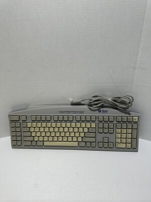 Sun Microsystems 3201273-01 TYPE 6 USB Keyboard QWERTY Vintage