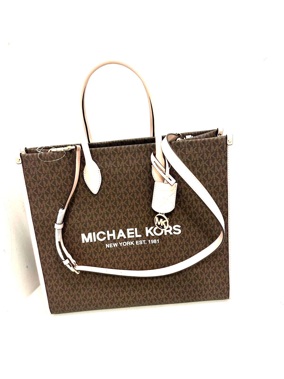 Michael Kors Mirella Large Ladies Tote Bag Handbag Purse  Shoulder  Powder Blush