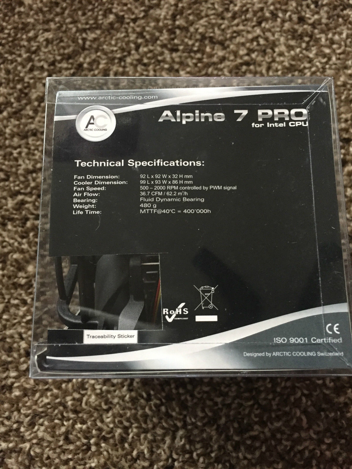 Arctic 电脑风扇、散热器和冷却