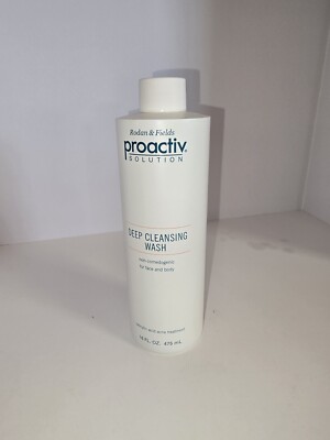  Proactiv Deep Cleansing Wash Acne Cleanser 16oz Face Body No Pump  