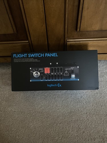 Logitech G Saitek Pro Flight Switch Panel - Black (945 Logitech G Saitek Pro Flight Switch Panel - Black (945