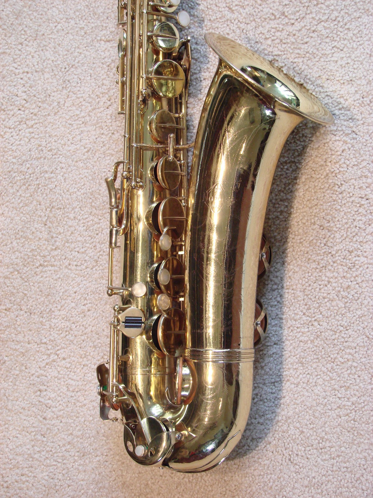Rare Vintage Noblet Paris Standard Tenor Saxophone Sax Refurbished Very Nice #51