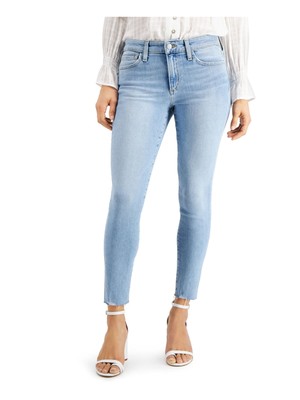 

Женские голубые джинсы скинни JOES с необработанным краем, размер талии: 24, Light blue, CL7RS15919