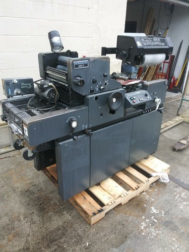 2 Color MULTI 1650CDK PRINTING PRESS WITH KOMPAC  Great CONDITION