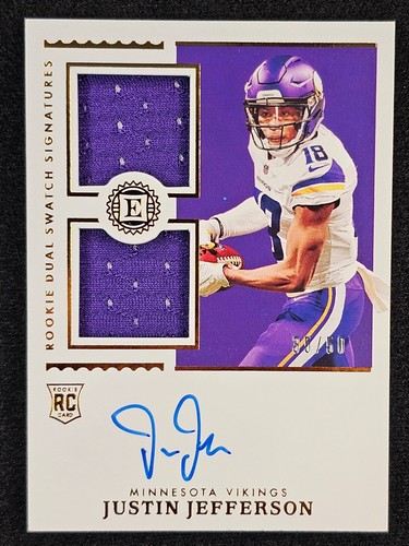 2020 Panini Encased Justin Jefferson #RNS-JE