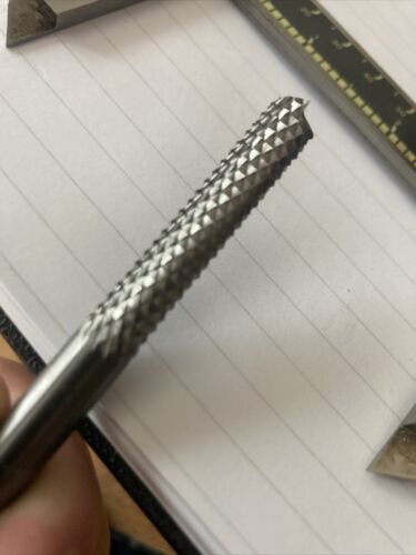 5/16 OD X 3.5” OAL, 1.5” Cutting Edge Carbide Burr For Grinding or Router Bit.