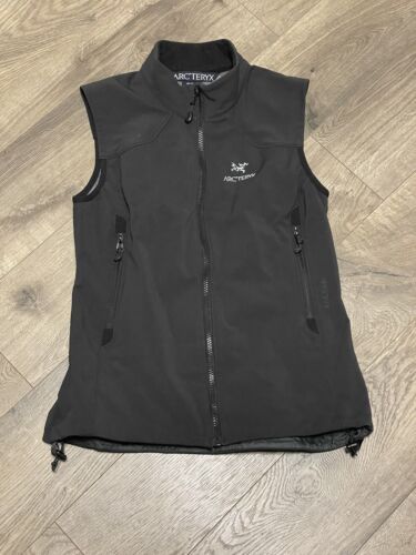 Arc'teryx Venta WindStopper Soft Shell Full ZIP Vest Black Arc'teryx Venta WindStopper Soft Shell Full ZIP Vest Black