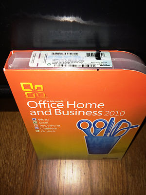 Microsoft Office Home and Business 2010, SKU T5D-00417, Retail Box, Full Version