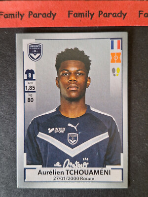 Aurélien Tchouaméni 78 Rookie Stickers Panini Foot France Ligue 1 2019 2020