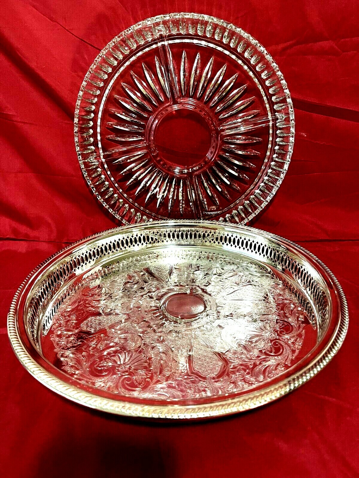 【FB Rogers】 Baroque カクテルトレー / ドリンクトレー FB Rogers】 Baroque カクテルトレー / ドリンクトレー