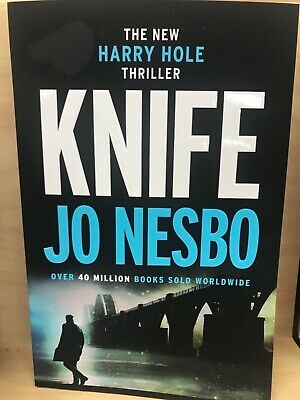 KNIFE JO NESBO BOOK HARRY HOLE THRILLER ,BEST SELLER BRAND