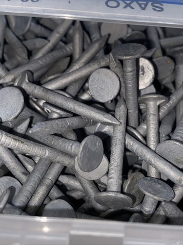 Dachpappstifte Dachpappennägel 50 stück Feuerverzinkt Schnäppchen Preis 2,7 X 30