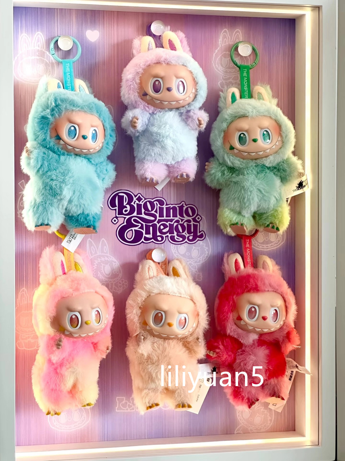 AUTHENTIC THE MONSTERS BIG INTO ENERGY SERIES-VINYL PLUSH