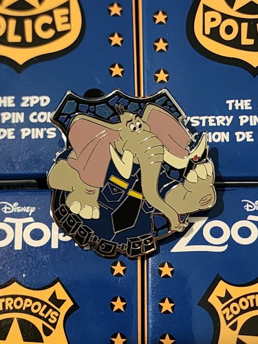 Disney - はぴ。 Disney Pin Clawhauser - Zootopia Police ZPD - Mystery