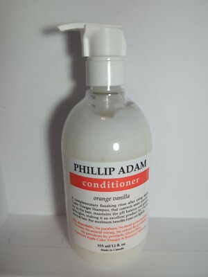 phillip adam Conditioner orange vanilla 12 oz/355 ml. new