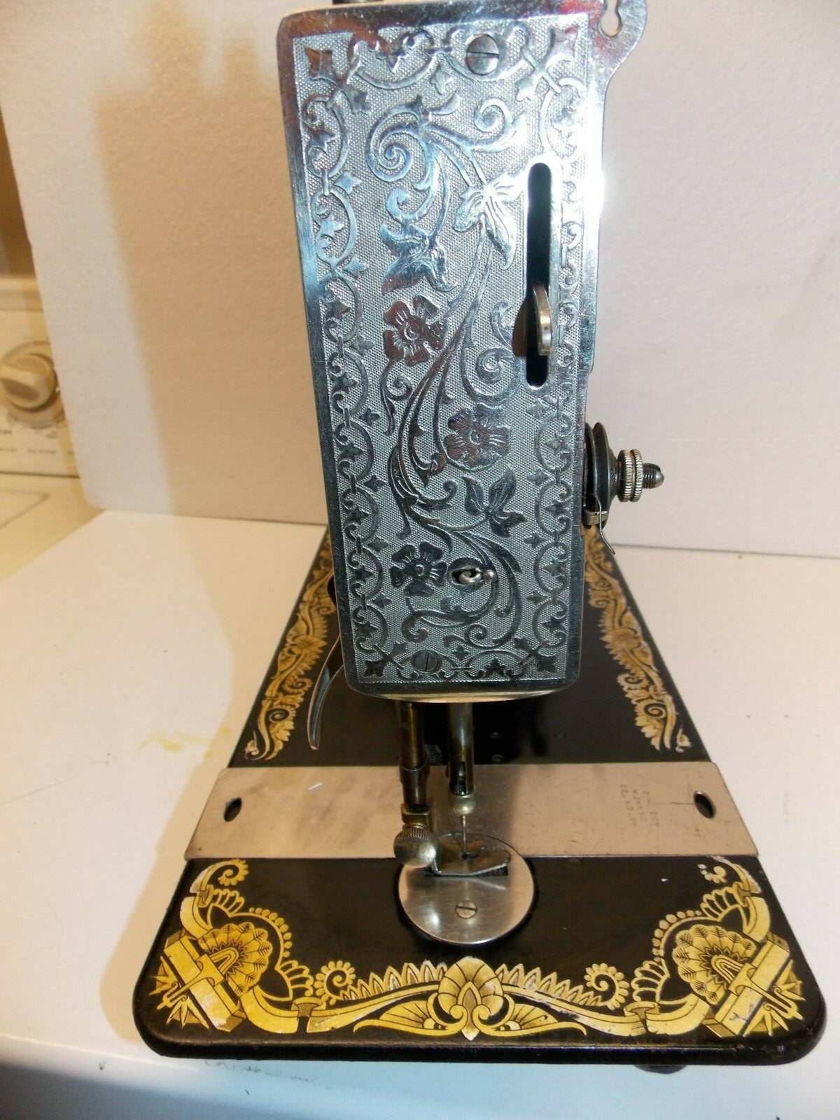 Antique Singer Treadle Sewing Machine Sphinx,