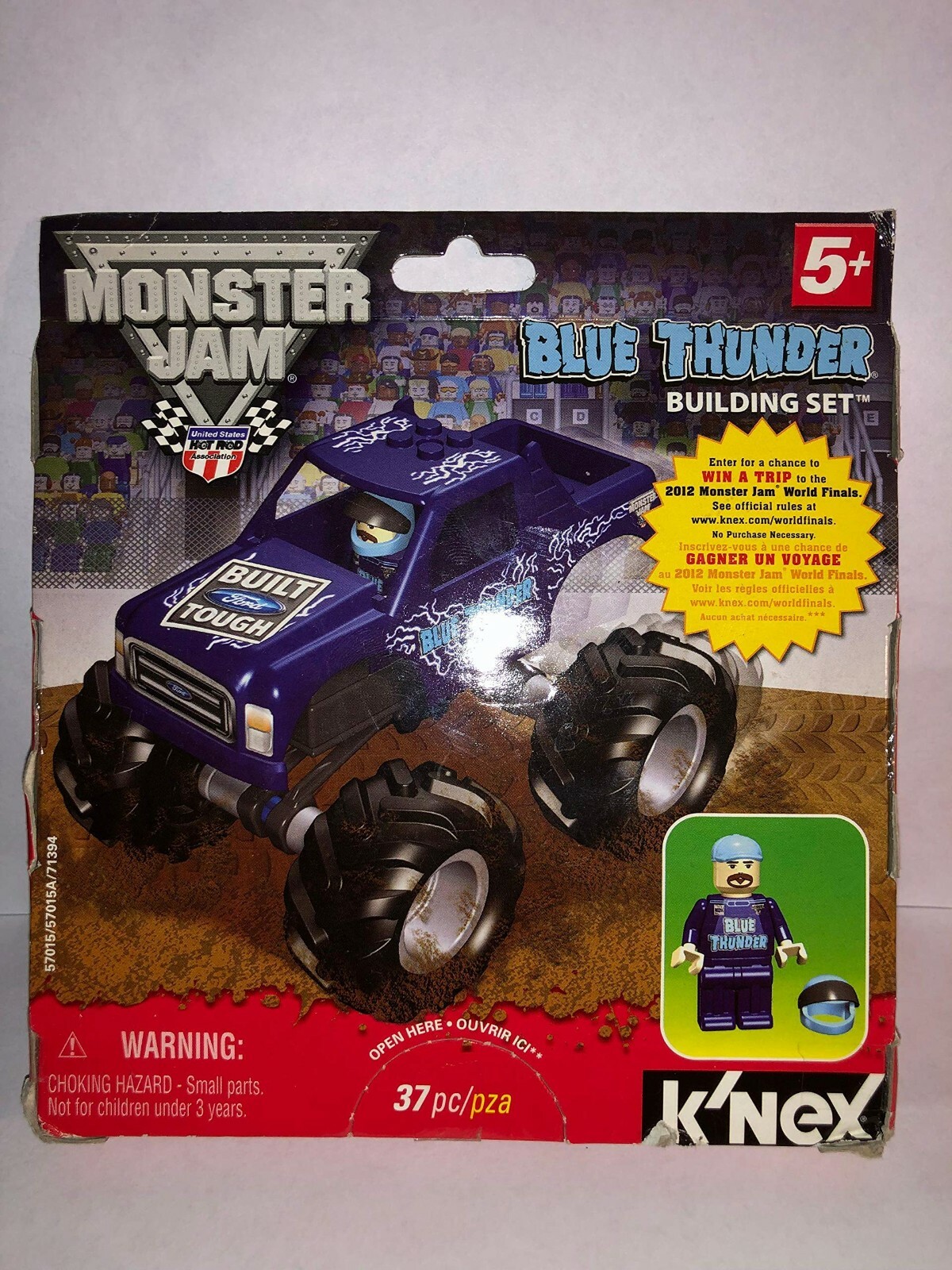 K'NEX Monster Jam Blue Thunder Monster Truck Building Set 37