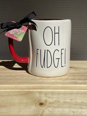 New 2023 Rae Dunn  Oh Fudge  A Christmas Story Mug
