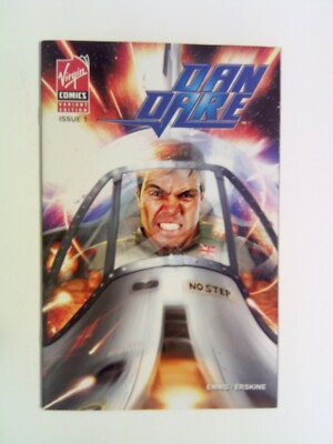 Dan Dare #1 Virgin Comics 2007 Fn Greg Horn cover! Garth Ennis Gary Erskine