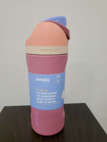 日本未発売カラー Owala 子ども用水筒 475ml ピンク Amazon.com: Owala Kids Flip Insulated Stainless-Steel Water
