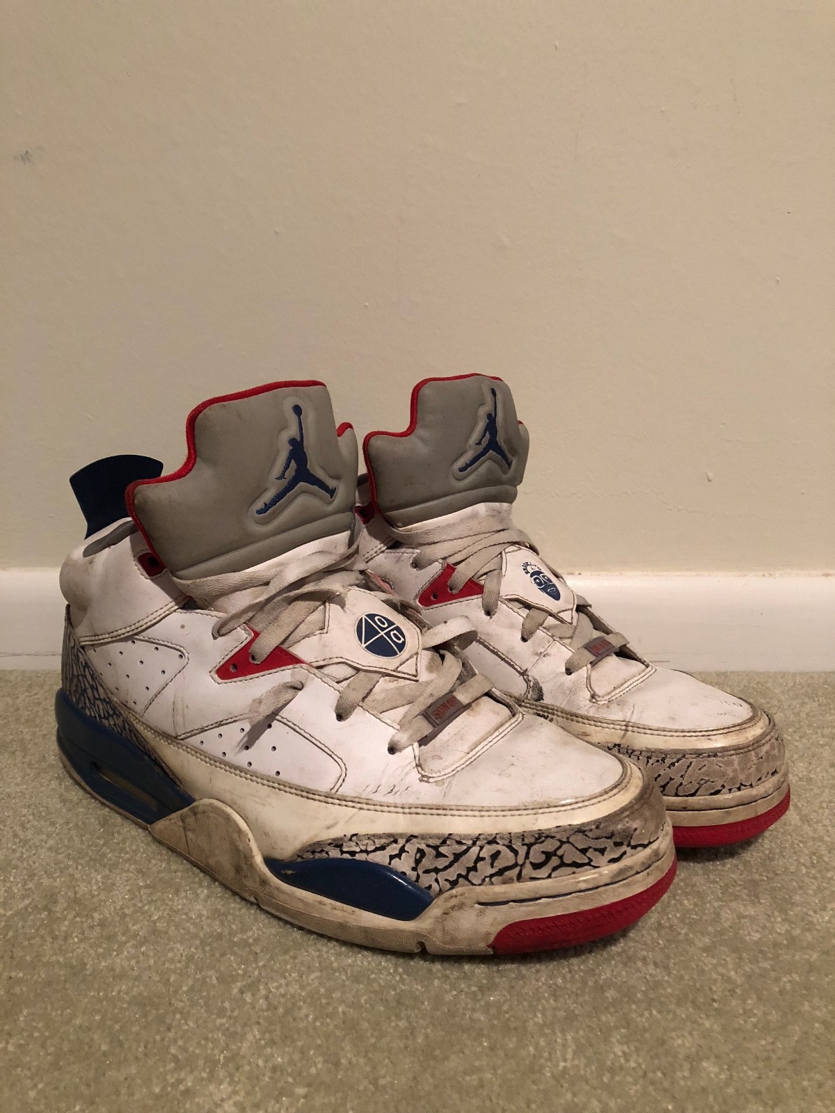 RARE* Jordan Brooklyn Nars Edition Blue, White & Red RARE* Jordan Brooklyn Nars Edition Blue, White & Red