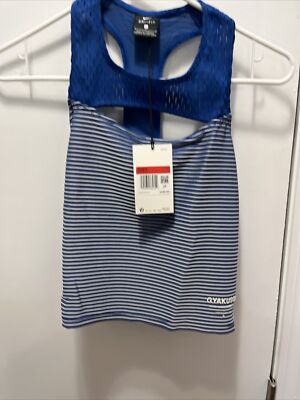 NIKE WMNS x GYAKUSOU x UNDERCOVER KNIT TOP BLUE RUNNING CU0783-477 SIZE M NWT