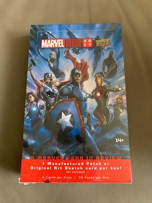 2017 Upper Deck Marvel Annual Factory Sealed Hobby Box