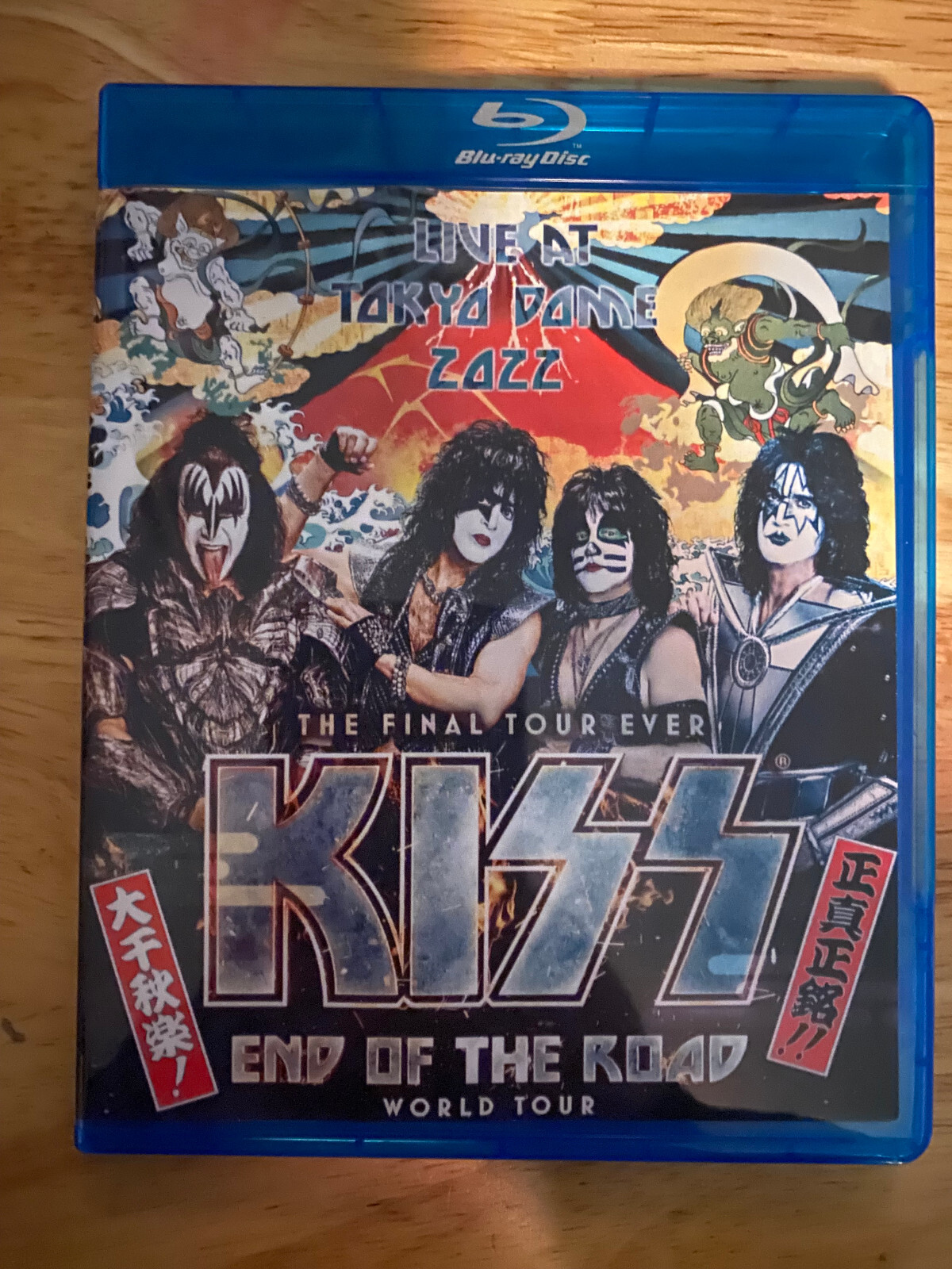 KISS - End of the Road Live at Tokyo Dome 2022 Blu-ray Gene