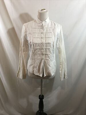 Chico's white long sleeve button down - Chico's 1 - armpit to armpit = 18''