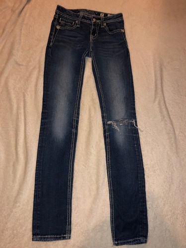 Miss Me Girls Skinny Jeans Size 14 EUC