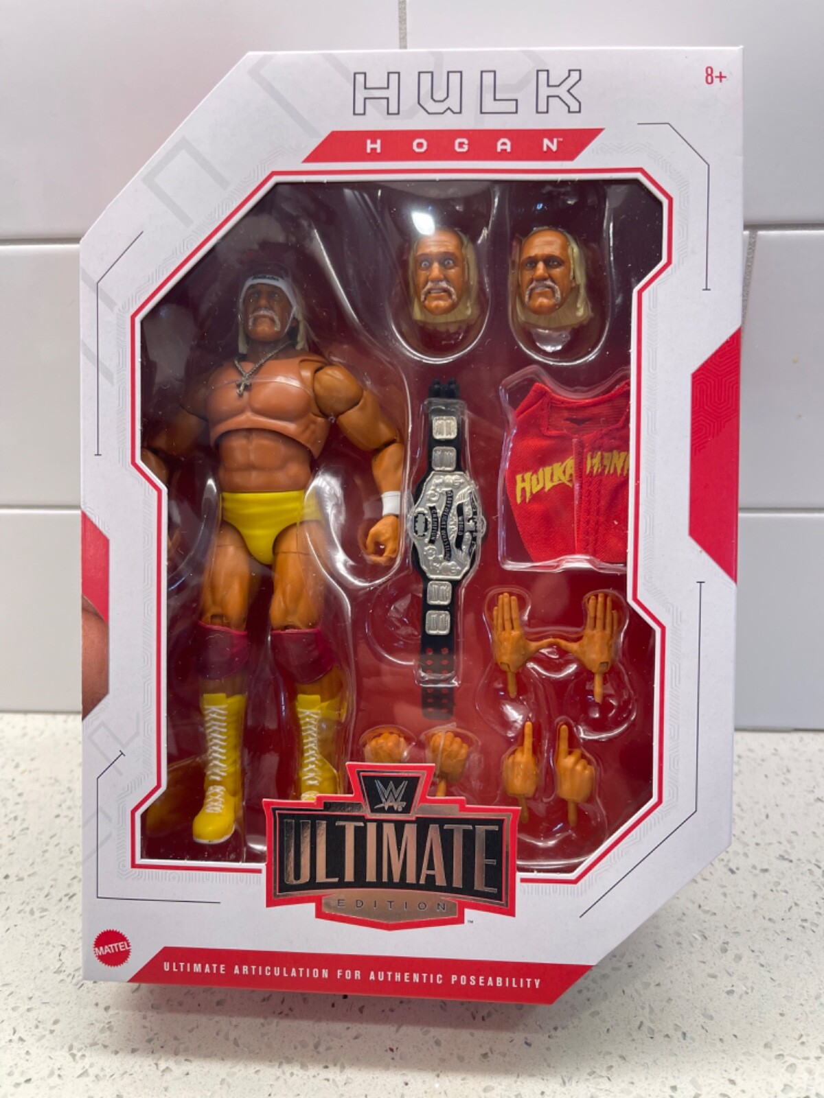 WWE Elite Ultimate Edition Hulk Hogan WRESTLEMANIA | eBay
