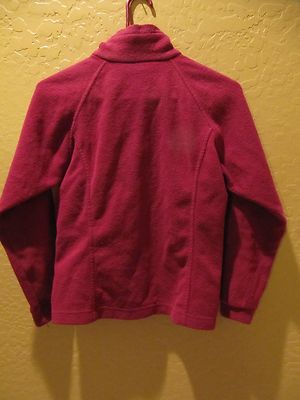 Columbia Full Zip Fleece Jacket - Youth Girls  Size 10/12 - Purple