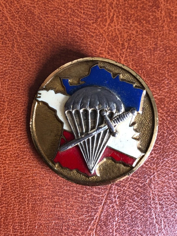 1Â° Bpc Bataillon De Choc Courtois BolÃ©Ro Rectangulaire Parachutiste AlgÃ©Rie