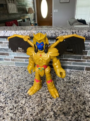 2015 Imaginext Mattel Power Rangers Goldar Yellow Monster Bad Guy Gold Figure