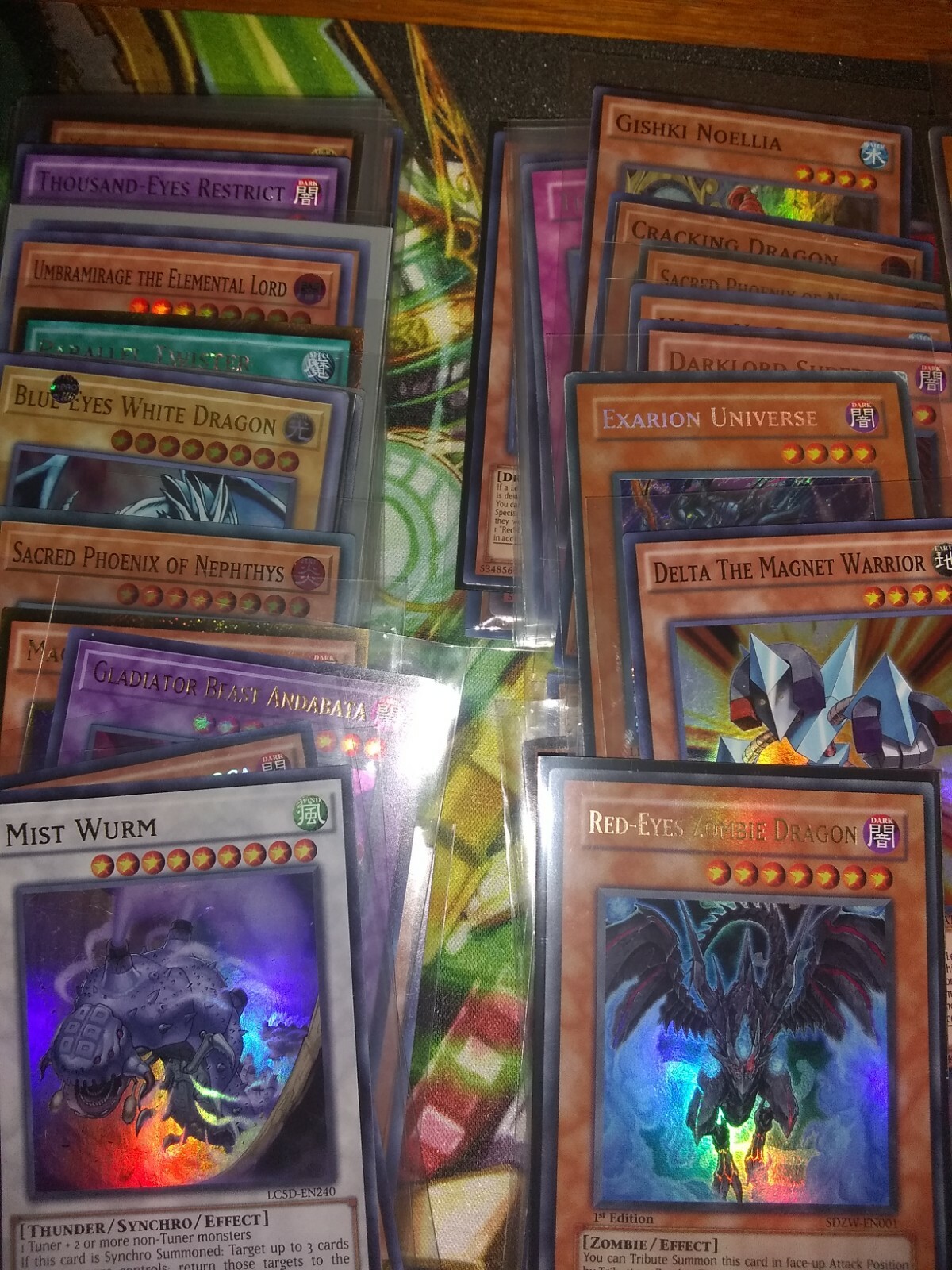 Yu-Gi-Oh! cards. 20 card lot all holographic mint condition read description!