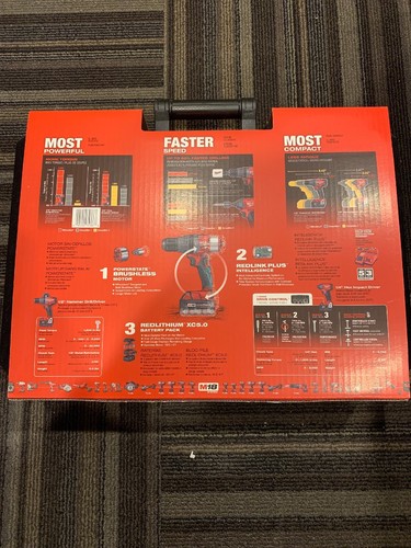 Milwaukee 2897-22 M18 Fuel 2-Tool Combo Kit. Lithium Ion Batteries 5.0