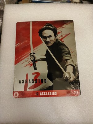 13 Assassins Bluray Steelbook, UK Edition, New/Sealed, Region B