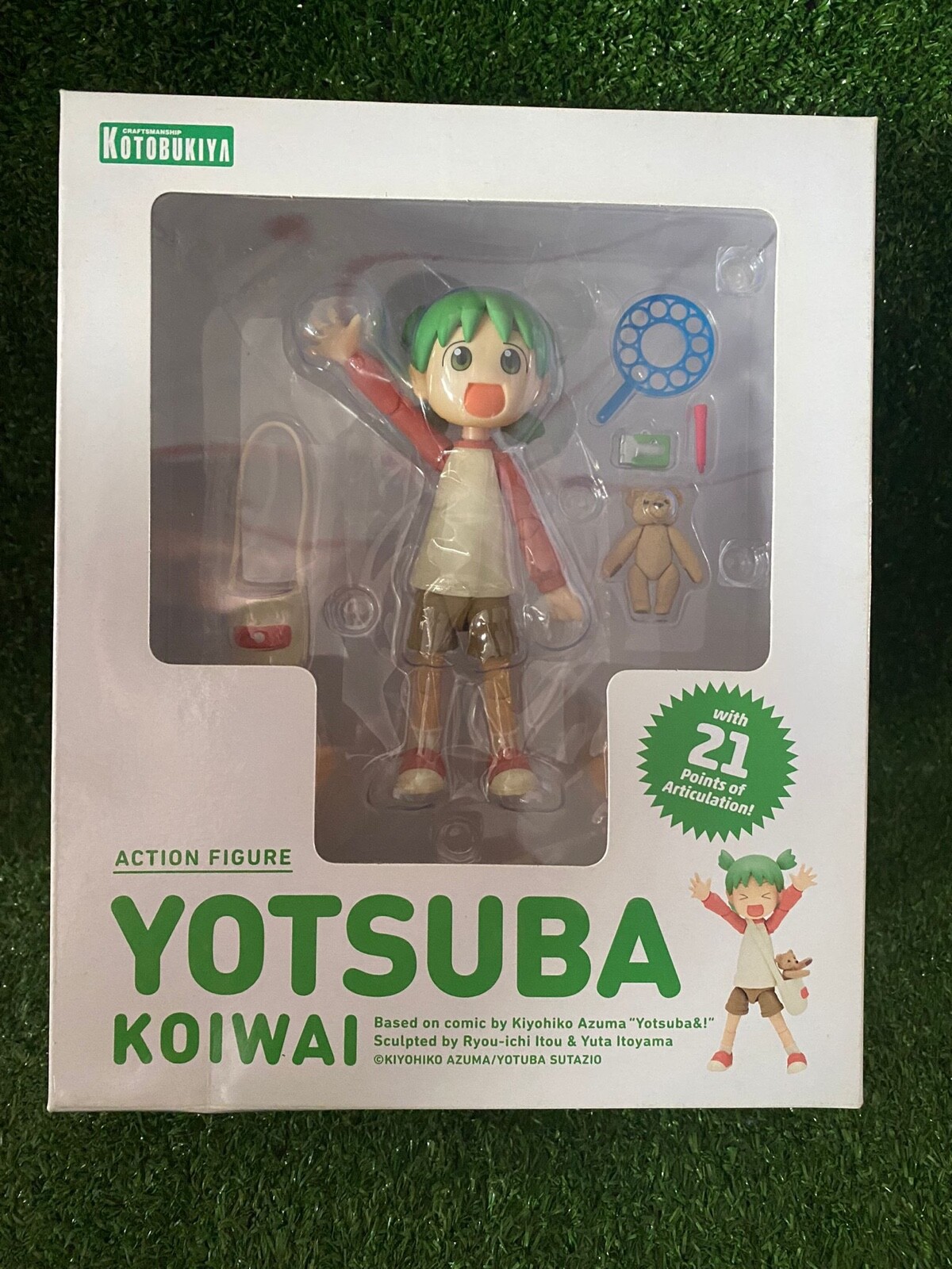 Rare Kotobukiya Yotsuba Koiwai Action Figure with 21 points