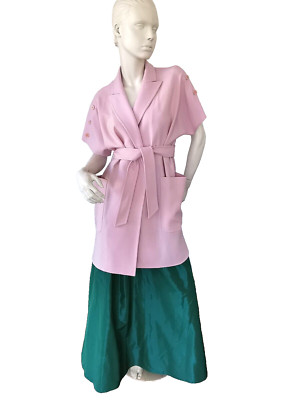 MAX MARA  Virgin WOOL Stretch  Crepe Jacket  Usa4_ It38_ De34_ Uk6_ Fr36
