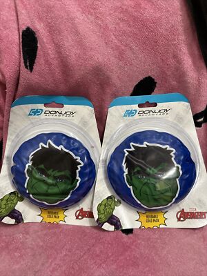  Donjoy Advantage Reusable Round Cold Pack THE HULK (2 Pack)
