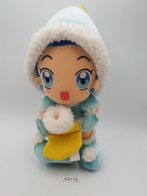 Ojamajo Doremi A2112 Aiko Senoo Christmas Banpresto 2001 Plush 8'' Toy Doll Japan