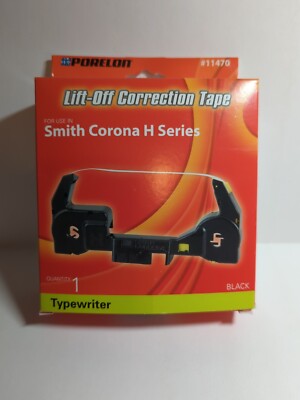Porelon Lift-Off Correction Tape for Smith Corona H Series #11470 Typewriter