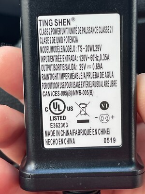 TS-20W29V Ting Shen LED adapter