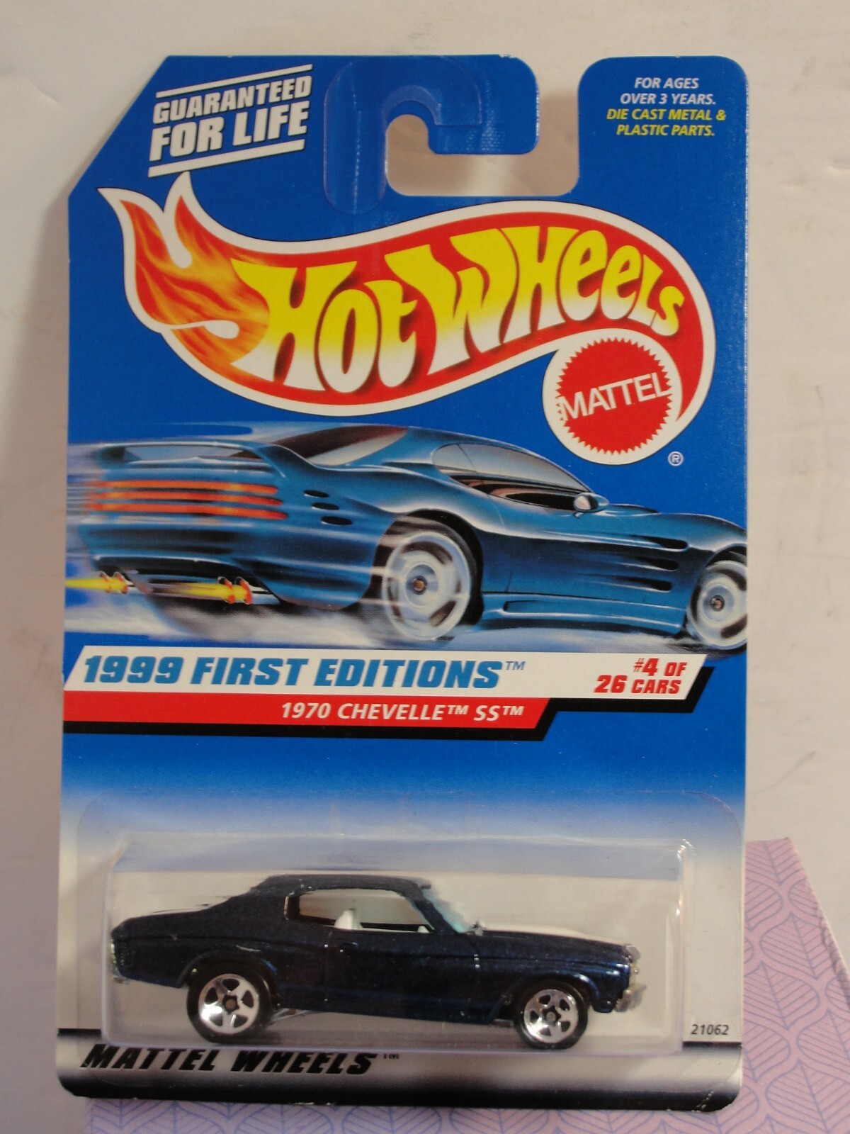 Rare 1999 Hot Wheels #915 First Editions 4/26 1970 CHEVELLE