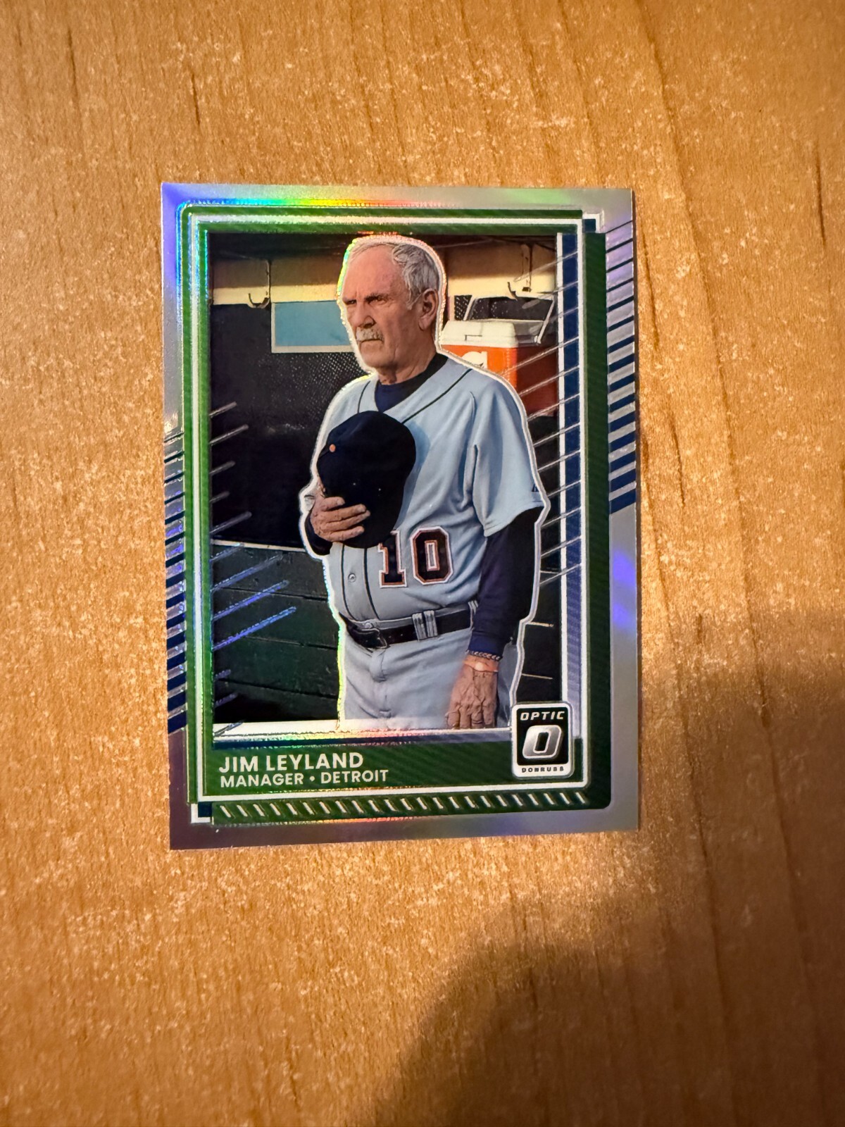 2025 Donruss Baseball - Jim Leyland - #63 Optic Holo Prizm