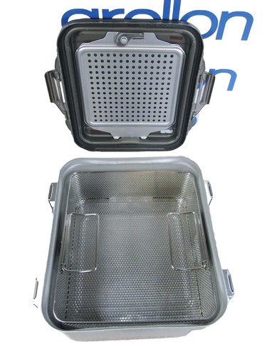 genesis mid-length コンテナ v.mueller V. Mueller Genesis Mid-Length Sterilization Aluminum Case