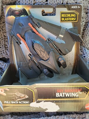 Batman vs Superman  Speed Strike Batmobile and Sky Shooter Batwing.  New.