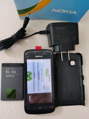 Nokia C Series C5-03 - Black Lilac (Unlocked) Smartphone