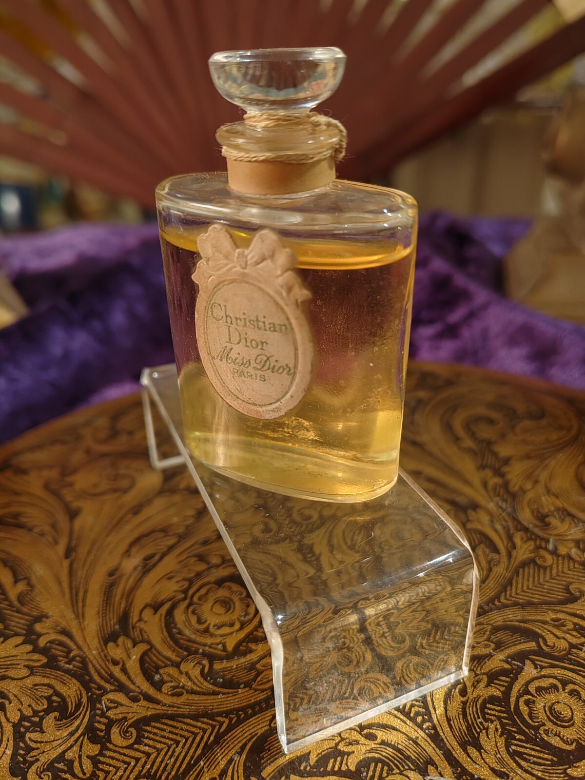 マドモアゼルディオール ワンピース　 ピンク　M　vintage Christian Dior - 美品 クリスチャンディオール Christian Dior