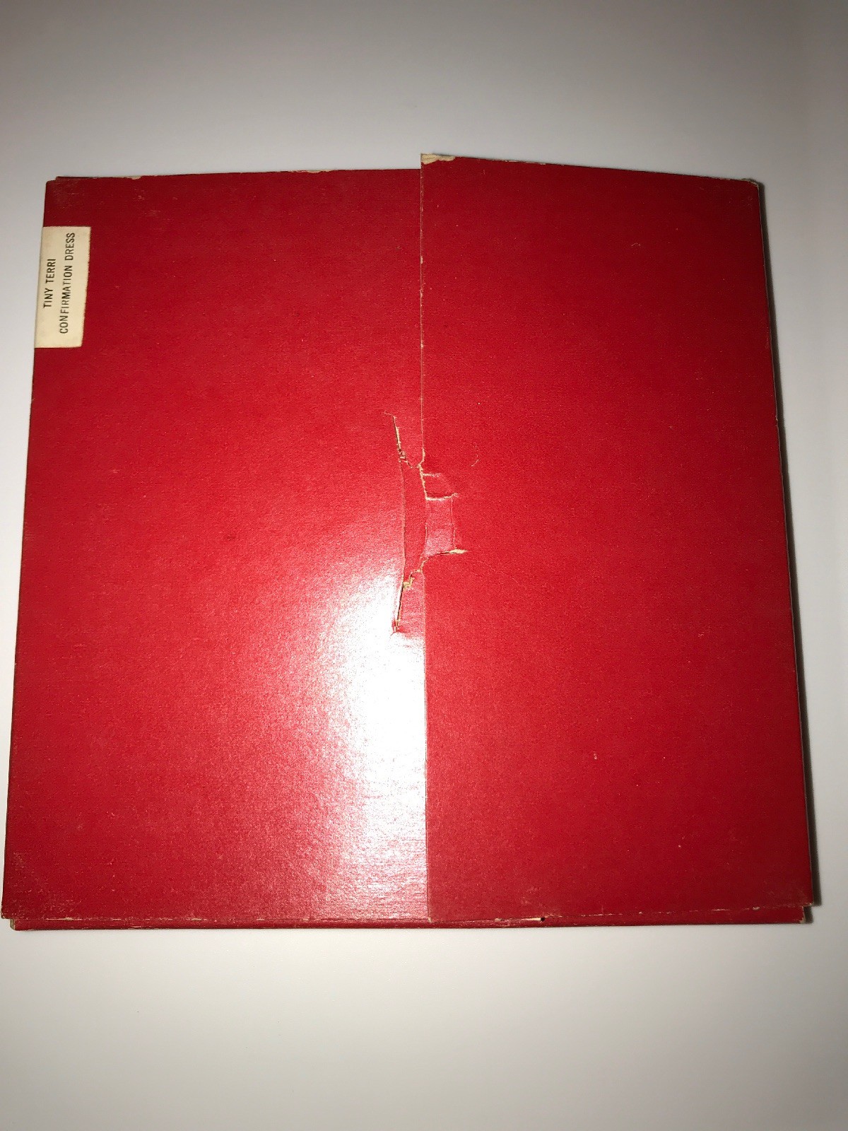 Doll Terri Lee Tiny Terri Lee Clothing Confirmation Dress 1950 Rosary